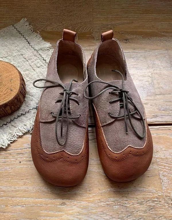 Damskie Ręcznie Robione Buty W Stylu Retro W Stylu Oxford