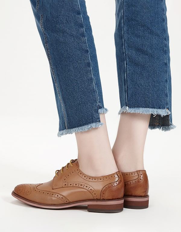 Klasyczne Brytyjskie Buty Oxford Brock