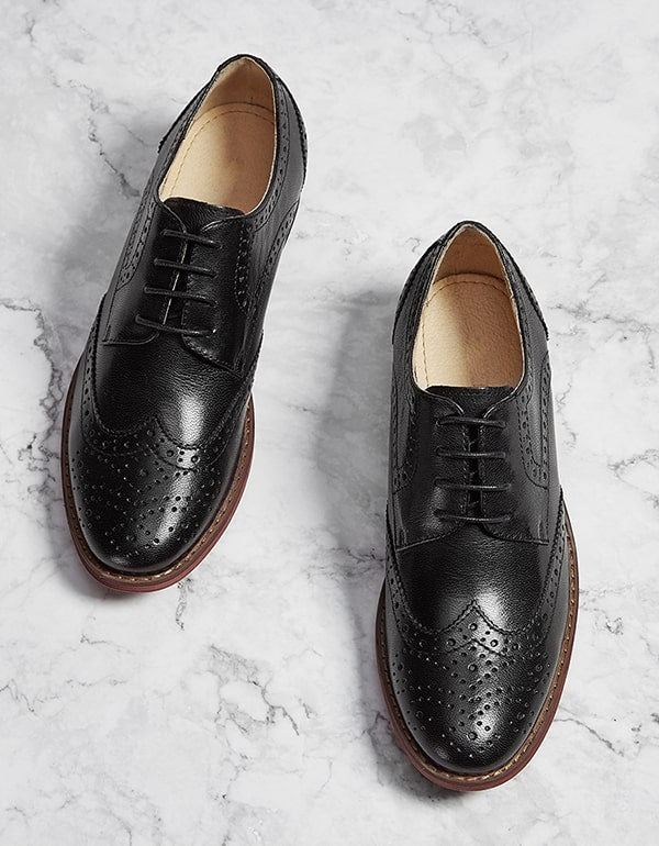 Klasyczne Brytyjskie Buty Oxford Brock