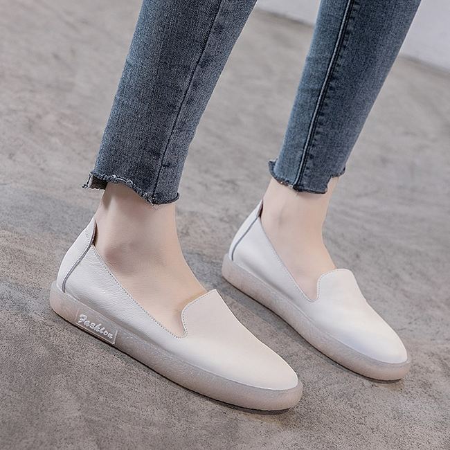 Casual Soft Damskie Baleriny-białe | 35-41