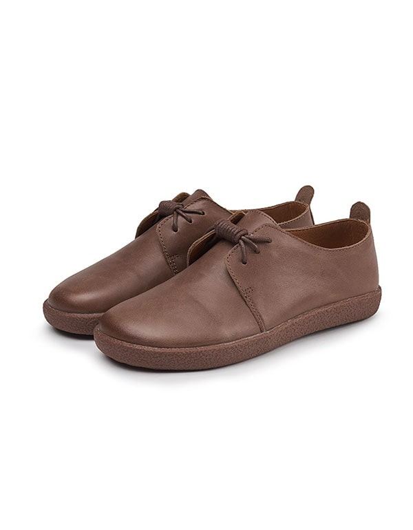 Damskie Wygodne Płaskie Buty W Stylu Retro