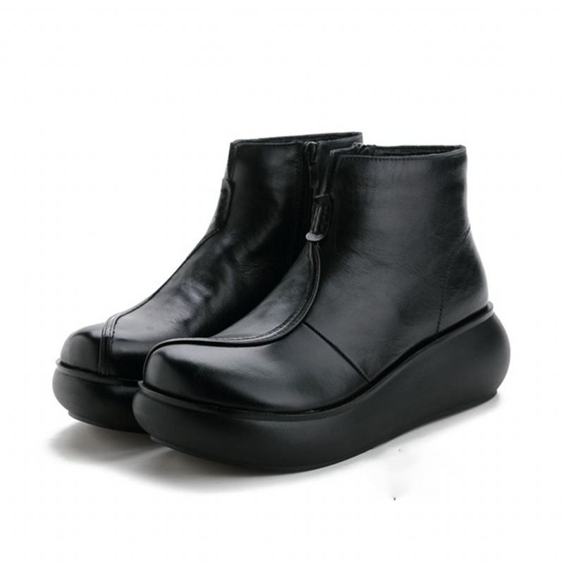 Platforma Wodoodporne Buty Retro Damskie | Buty Na Prezent