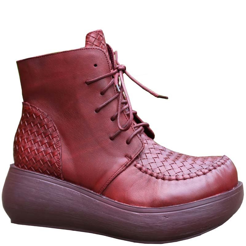 Retro Jesienno-zimowe Buty Na Koturnie Grube Buty W Stylu Retro| Buty Na Prezent