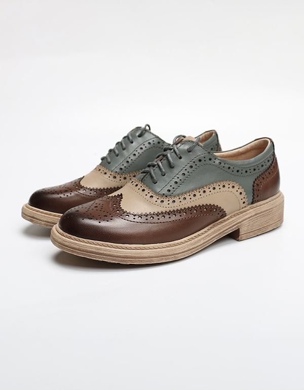 Brock Brytyjskie Buty Oxford Dla Kobiet