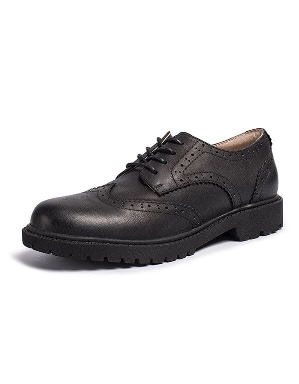 Brock Leather 2022 Wiosna Jesień Brytyjskie Buty Oxford