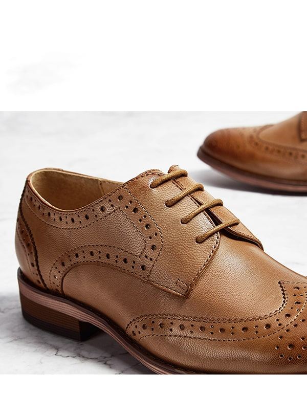 Klasyczne Brytyjskie Buty Oxford Brock