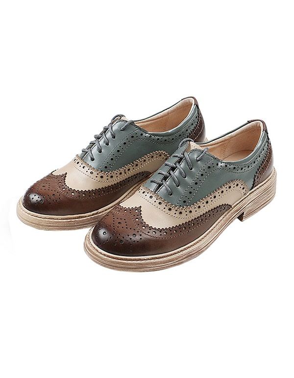 Brock Brytyjskie Buty Oxford Dla Kobiet