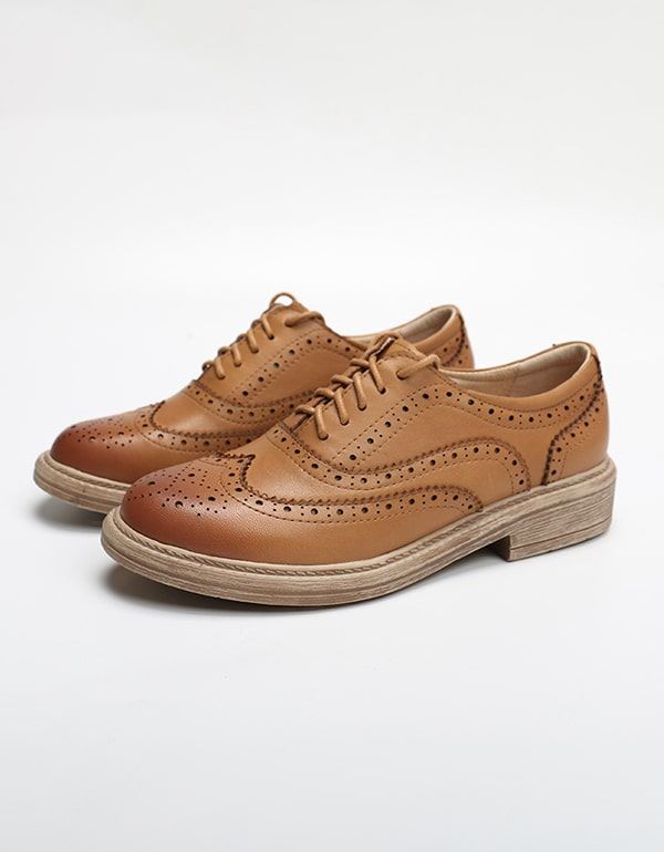 Brock Brytyjskie Buty Oxford Dla Kobiet