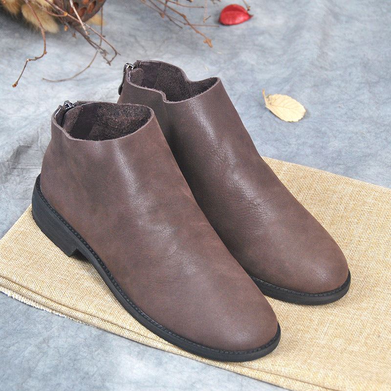 Chelsea Aksamitne Proste Buty Casual | Buty Na Prezent