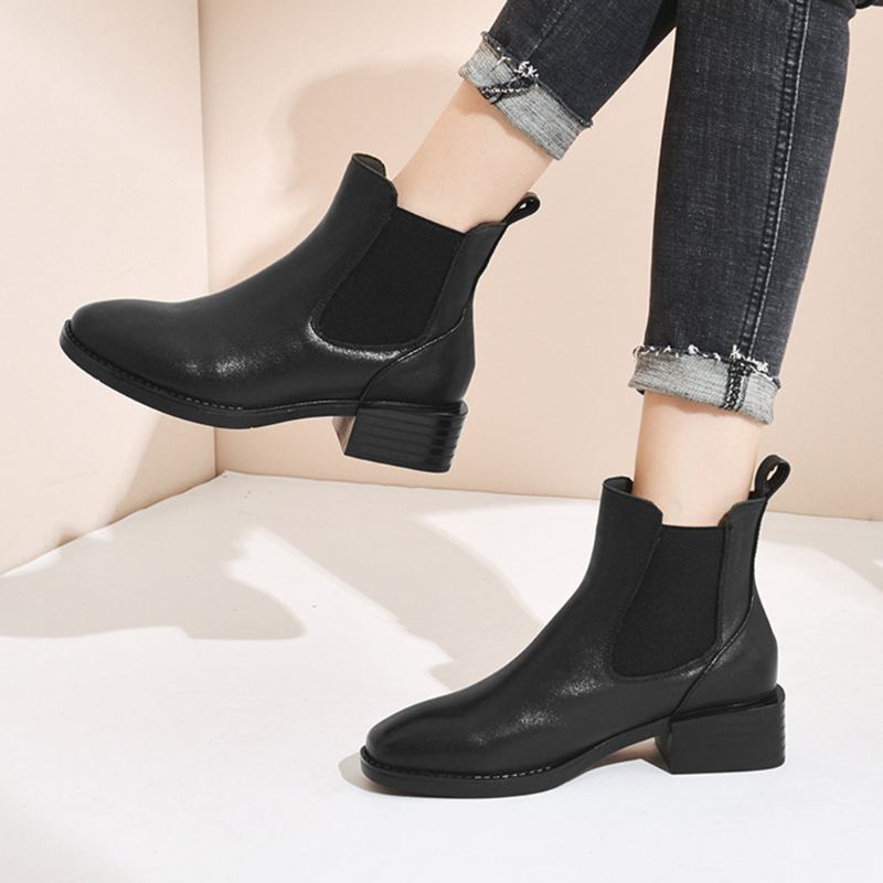 Proste Buty Chelsea Fashion | Buty Na Prezent