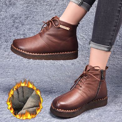 Retro Nowe Ręcznie Robione Skórzane Buty | Buty Na Prezent