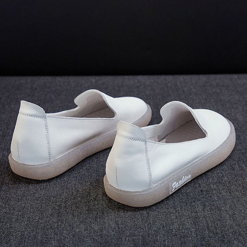 Casual Soft Damskie Baleriny-białe | 35-41