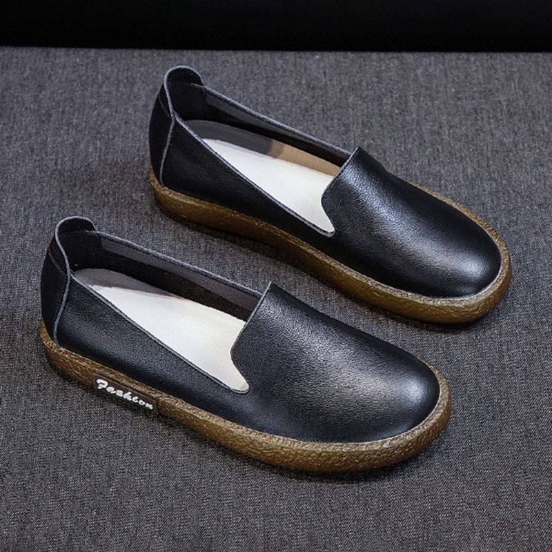 Casual Soft Damskie Baleriny-białe | 35-41