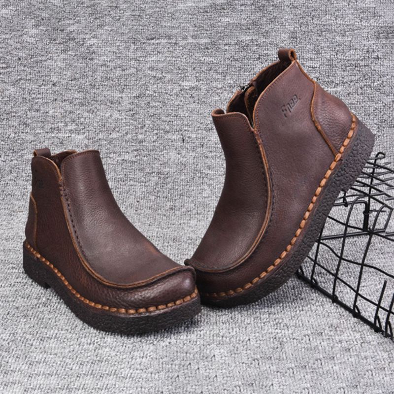 Skórzane Ręcznie Robione Buty Retro Damskie 35-42 | Buty Na Prezent